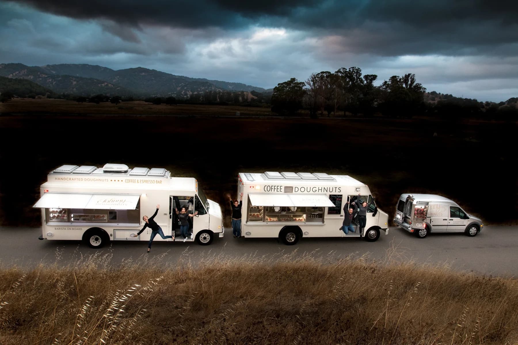 Johnny Doughnuts mobile truck