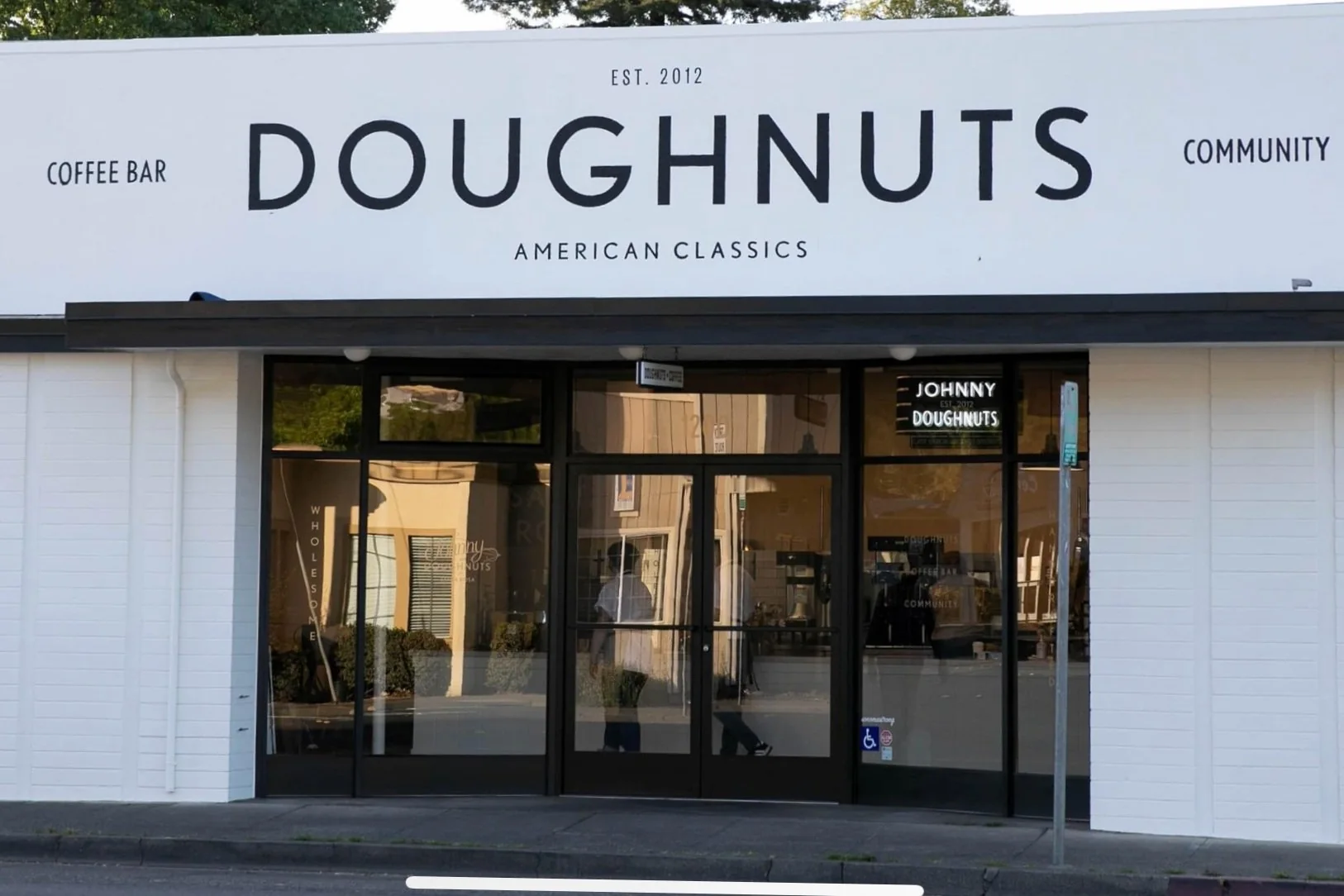 Johnny Doughnuts shop in Santa Rosa.