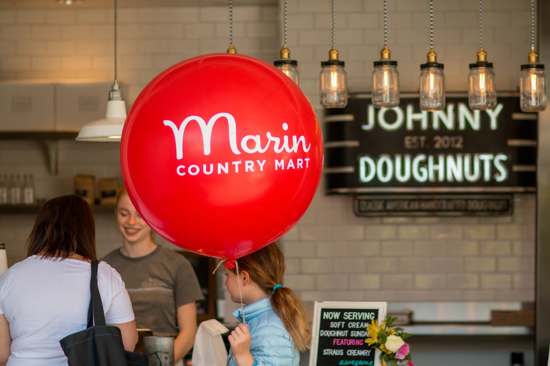Johnny Doughnuts at Marin Country Mart.