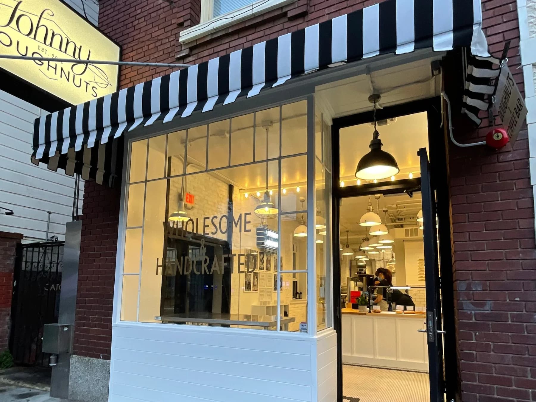 Johnny Doughnuts Pacific Heights shop in San Francisco.